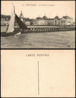 Trouville-sur-Mer Le Casino Et La Jetée, Seebrücke U. Kasino 1910 - Trouville