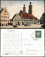 Ansichtskarte Wemding Marktplatz 1957 - Wemding