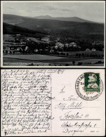Postcard Bad Landeck Lądek-Zdrój Stadt Mit Hindenburgheim 1937 - Schlesien