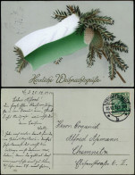 .Sachsen Weihnachten - Christmas Sachsen Saxony Patriotika Tannenzweig 1914 - Autres & Non Classés