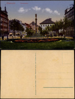 Ansichtskarte Chemnitz Theaterplatz 1919 - Chemnitz