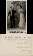 Ansichtskarte  Love & Romance Menschen/Soziales Leben Liebespaar 1910 - Couples