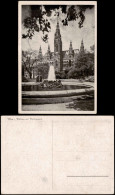 Ansichtskarte Wien Rathauspark Mit Wiener Rathaus 1940 - Autres & Non Classés