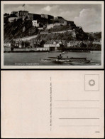 Ansichtskarte Koblenz Die Festung Ehrenbreitstein Am Rhein Bei Koblenz 1940 - Koblenz
