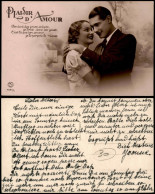 Ansichtskarte  PLAYSIR AMOUR, Liebespaar Motiv-AK Liebe & Romantik 1930 - Couples