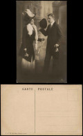 Ansichtskarte  Menschen/Soziales Leben Liebespaar Frz. Foto-Kunst 1910 - Couples