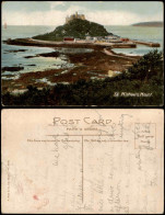 Postcard Marazion St Michael's Mount. 1917 - Autres & Non Classés