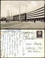 Postkaart Rotterdam Rotterdam Centraal Station Hauptbahnhof 1957 - Rotterdam