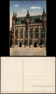 Postkaart Brügge Brugge | Bruges Hotel De Villie (Rathaus) 1910 - Autres & Non Classés