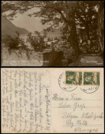 Ansichtskarte Lugano Lago Die Lugano Grotto Helvetia 1923/1924 - Autres & Non Classés
