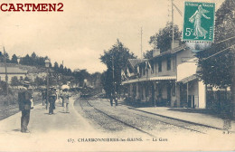 CHARBONNIERES-LES-BAINS LA GARE DU MERIDIEN TRAIN LOCOMOTIVE 69 RHONE - Charbonniere Les Bains