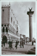 Ag866 Cartolina Venezia Citta' Palazzo Ducale 1933 - Venezia (Venedig)