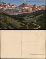 .Schweiz Alpenkurhaus Kräzerli Am Säntis Station Urnäsch   Skifahrerplatz) 1910 - Autres & Non Classés