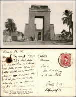 Postcard Luxor Ptolomey Gateway & The Temple 1936 - Other & Unclassified