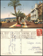 CPA Nizza Nice La Promenade Des Anglais Et Le Palais 1948 - Autres & Non Classés