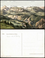 Ansichtskarte Flims Flem Vorder-Rheintal Und Flims 1910 - Other & Unclassified
