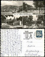 Ansichtskarte Bad Wildungen Mehrbildkarte Mit 4 Ortsansichten 1963 - Bad Wildungen