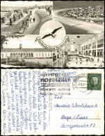 Ansichtskarte Norderney Mehrbildkarte Ua. Fliegeraufnahme U. Wellenbad 1960 - Norderney