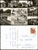 Tecklenburg Mehrbildkarte Mit Ortsansichten U. Umgebungs-Landkarte 1965 - Autres & Non Classés