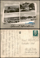 Ansichtskarte Bansin-Heringsdorf Usedom MB: Ahlbeck - Strand 1965 - Other & Unclassified