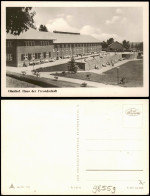 Ansichtskarte Oberhof (Thüringen) Partie Am Haus Der Freundschaft 1953 - Oberhof