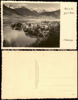 Ansichtskarte Zell Am See Panorama-Ansicht Gegen Tauern (Berge Alpen) 1934 - Other & Unclassified