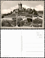Cochem Kochem Mehrbildkarte Mit 4 Ortsansichten U.a. Burg A.d. Mosel 1960 - Cochem
