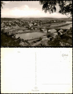 Ansichtskarte Trier Panorama-Ansicht Partie A.d. Mosel Brücke 1957 - Trier