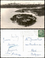 Konstanz Insel Mainau (Bodensee) Mit Konstanz Und Schweizer Alpen 1958 - Konstanz