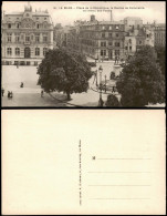 Le Mans Place De La République, La Bourse Du Commerce Et L'Hôtel Des Postes 1910 - Autres & Non Classés