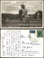 Ansichtskarte Koblenz Deutsches Eck Und Denkmal Kaiser Wilhelm 1955 - Koblenz