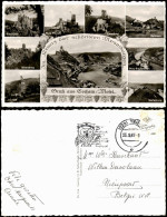 .Rheinland-Pfalz Mosel (Rheinland-Pfalz) Mehrbildkarte Mit Burgen (Castles) 1961 - Other & Unclassified