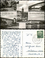 Bonn Mehrbild-AK Mit Rhein Brücke, Universität, Bundeshaus Uvm. 1957 - Bonn