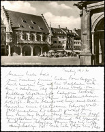 Ansichtskarte Freiburg Im Breisgau Kaufhaus Und Markt 1960 - Freiburg I. Br.