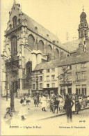 ANVERS-ANTWERPEN "EGLISE ST.PAUL-SINT PAULUS KERK-VEEMARKT-ESTAMINET  IN HET SCHAAP"EDIT.SPANJERSBERG - Antwerpen