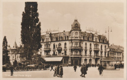 5500 TRIER, Hotel Porta Nigra, Belebte Szene, 1928 - Trier
