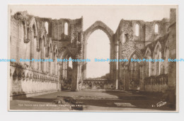 C010411 Choir And East Window. Fountains Abbey. Walter Scott. RP - World