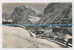 C011423 Grindelwald. Kirche Mit Wetterhorn. Ernst Schudel. Photo Haus. 1959 - Monde