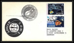 7731/ Espace (space Raumfahrt) Lettre (cover Briefe) 15/7/1975 Launch APOLLO Soyuz (soyouz Sojus) Ascension Island - Africa
