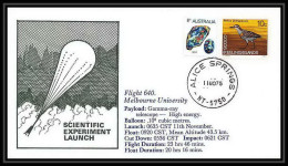 7628/ Espace (space Raumfahrt) Lettre (cover Briefe) 11/11/1975 Balloon Launch Australie (australia) - Océanie