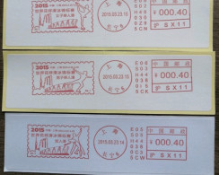 China Stamp The 2015 World Figure Skating Championships Featured Women's Singles, Men's Singles, And Pairs Skating,posta - Enveloppes