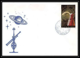 9759/ Espace (space) Lettre (cover) 29/6/1989 Planet Saturn Telescopes Corée (korea) - Asia