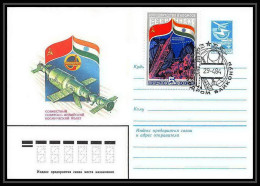 9141/ Espace (space) Entier Postal (Stamped Stationery) 29/4/1984 Soyuz (soyouz Sojus) T 11 (Russia Urss USSR) - UdSSR