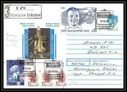 10637/ Espace (space) Entier Postal (Stationery) 22/4/1992 Soyuz (soyouz Sojus) Progress M 12 Russie (russia) - UdSSR