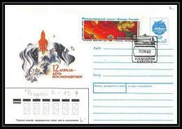10636/ Espace (space) Entier Postal (Stationery) 20/4/1992 Soyuz (soyouz Sojus) Progress M 12 Russie (russia) - UdSSR