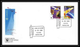 10584/ Espace (space Raumfahrt) Lettre (cover Briefe) 18/3/1991 Malte (Malta) - Europa
