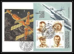 10313/ Espace (space Raumfahrt) Lettre (cover Briefe) 12/4/1991 Mir Gagarine Gagarin (urss USSR) - Russie & URSS
