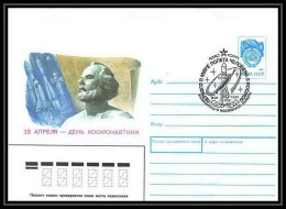10282/ Espace (space) Entier Postal (Stationery) 12/4/1991 Gagarine Gagarin Cosmonautics Day Tsiolkovski (urss USSR) - Russie & URSS