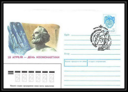 10281/ Espace (space) Entier Postal (Stationery) 12/4/1991 Gagarine Gagarin Cosmonautics Day Tsiolkovski (urss USSR) - Russie & URSS