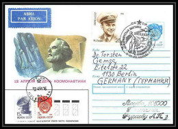 10274/ Espace (space) Entier Postal (Stationery) 12/4/1991 Gagarine Gagarin Cosmonautics Day Tsiolkovski (urss USSR) - Russie & URSS
